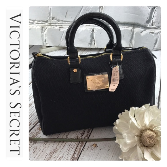 Victoria's Secret Handbags - 💕SALE💕NWT Victoria Secret Black Makeup Tote Bag